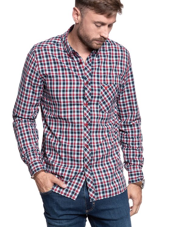 Mustang Mustang Camicia CLEMENS BD BASIC Multicolore Regular Fit