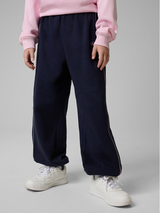 4F 4F Spodnie dresowe BOW MOTION Granatowy Loose Fit