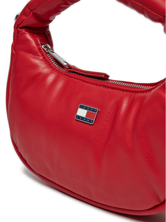 Tommy Jeans Tommy Jeans Torbica Tjw Pillow Mini Hobo AW0AW16976 Crvena
