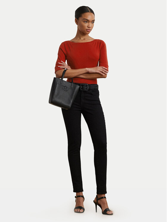 LAUREN RALPH LAUREN LAUREN RALPH LAUREN Блузка 200654963193 Червоний Slim Fit