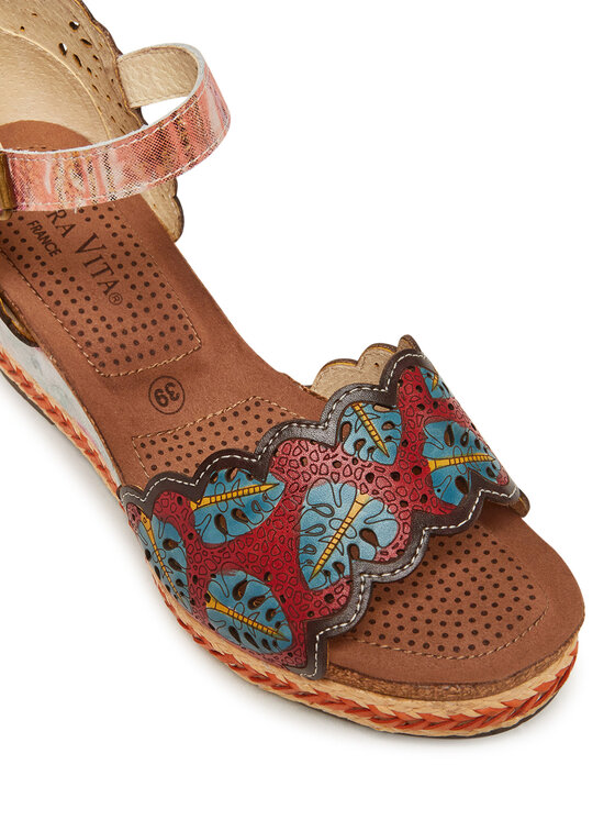 Laura Vita Laura Vita Espadryle Facyo 86 Kolorowy