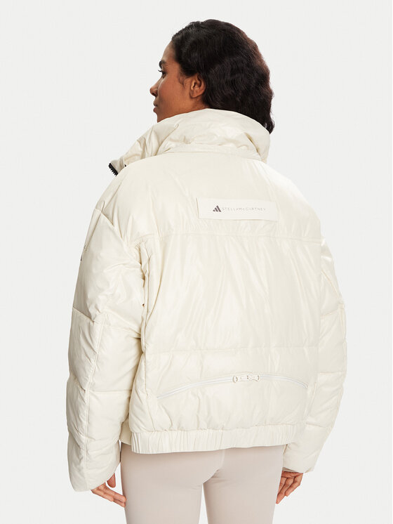 adidas by Stella McCartney adidas by Stella McCartney Winterjacke JV8548 Beige Loose Fit