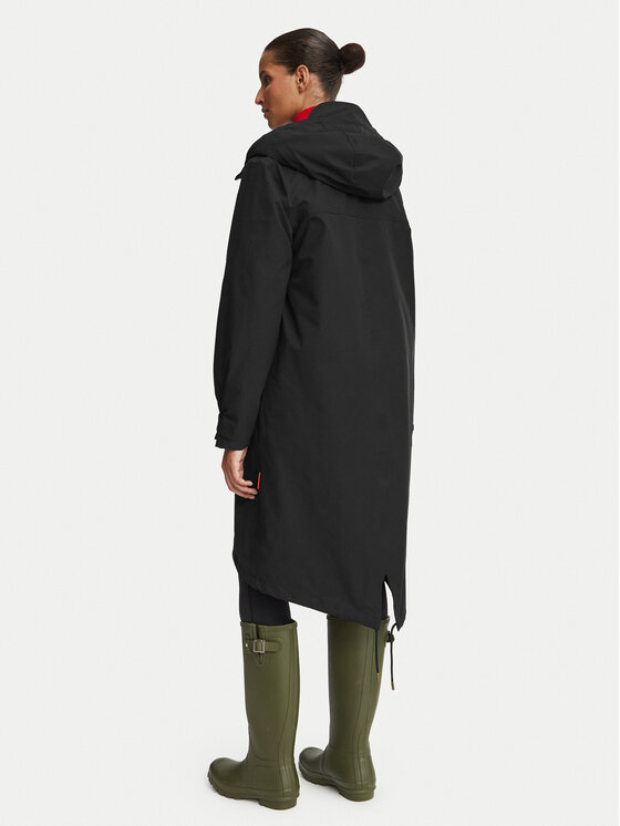 Hunter Hunter Куртка парка HARW0018262 Чорний Regular Fit