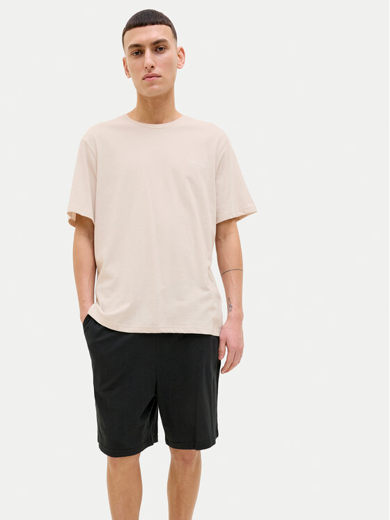 Jack&Jones Jack&Jones Pidžama Everest 12273635 Bež Standard Fit