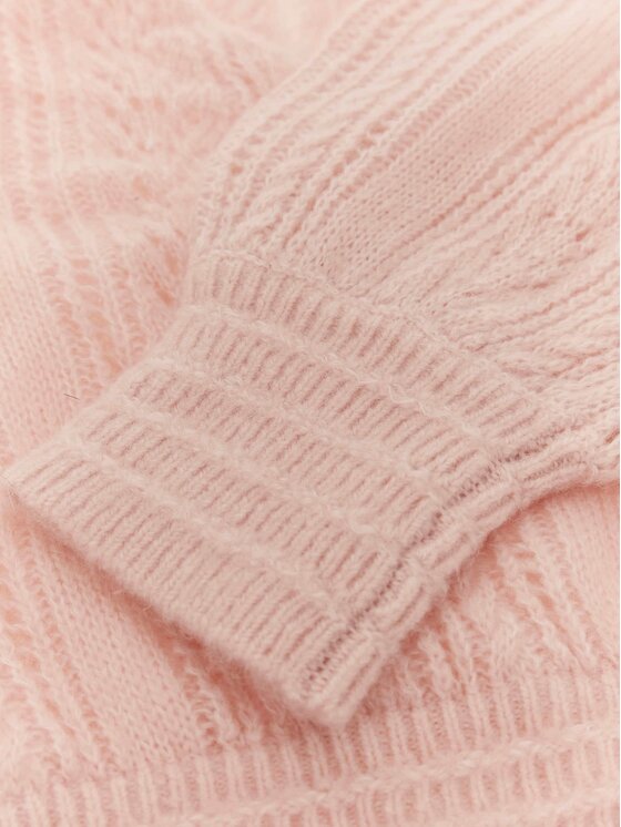 Guess Guess Sweter 178401 Różowy Classic Fit