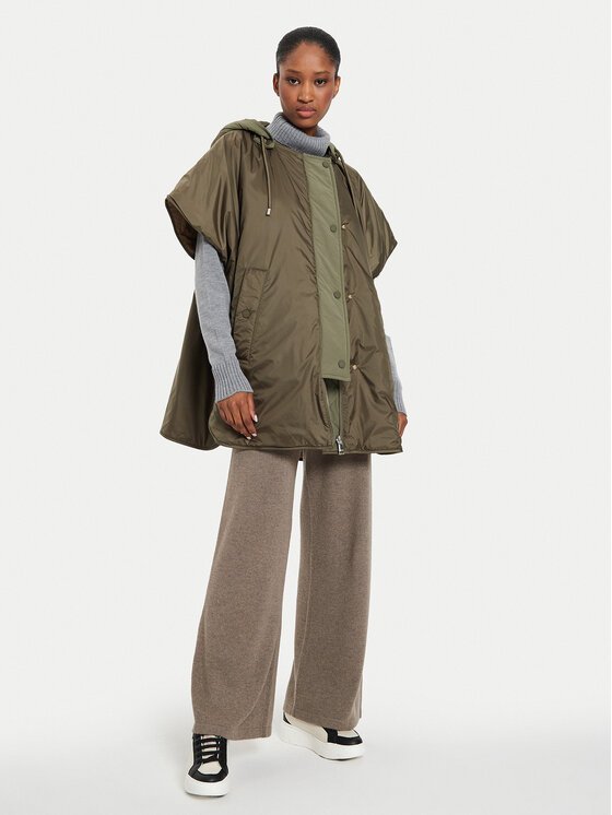 Weekend Max Mara Weekend Max Mara Varrukateta jakk Egemone 2425296011000 Khakivärviline Regular Fit