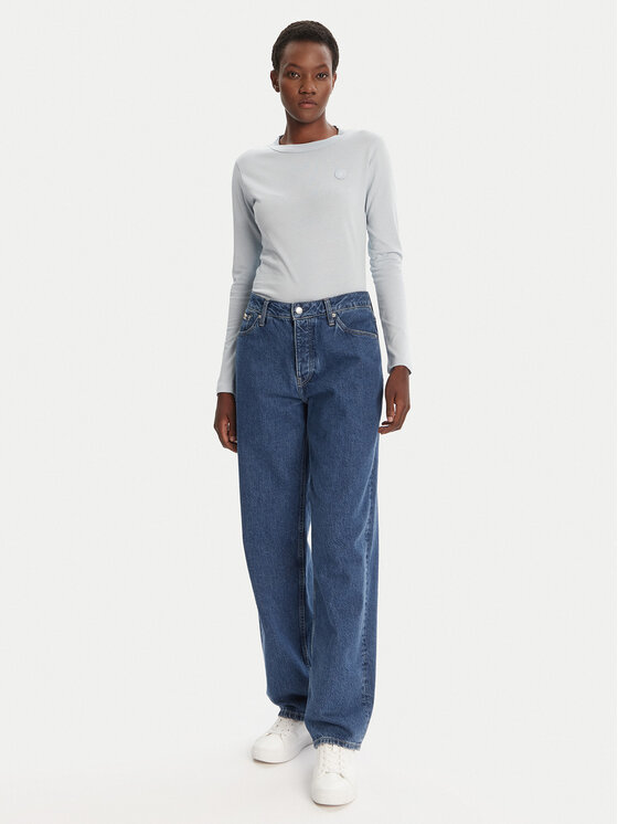HUGO HUGO Блузка Daliria_B 50520316 Блакитний Regular Fit