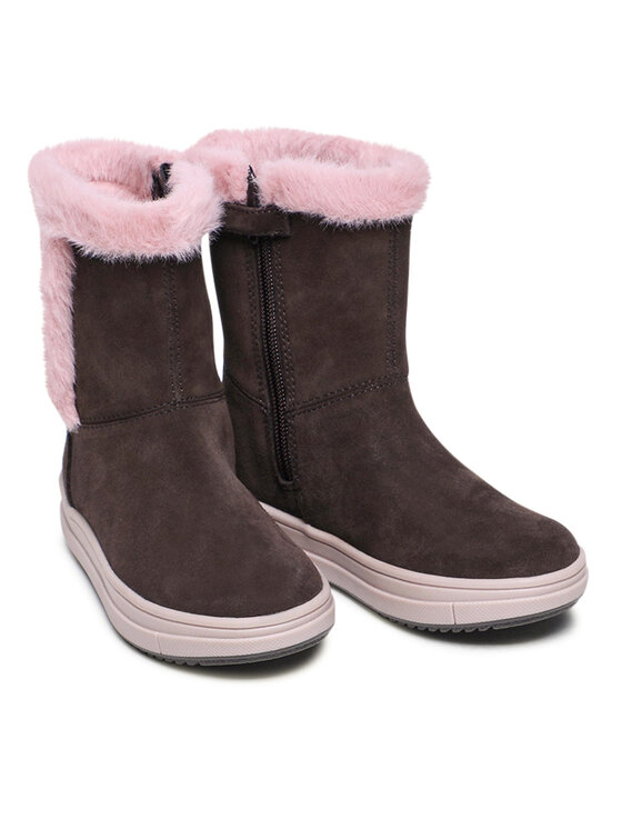 Stivaletti Geox J Rebecca Per Bambine - Alti Alla Caviglia, In Sintetico, Con Zip - Foto 7