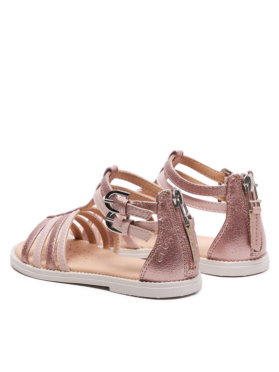 Geox Geox Sandały J Sandal Karly Girl J7235D 0QDHH C8172 S Różowy
