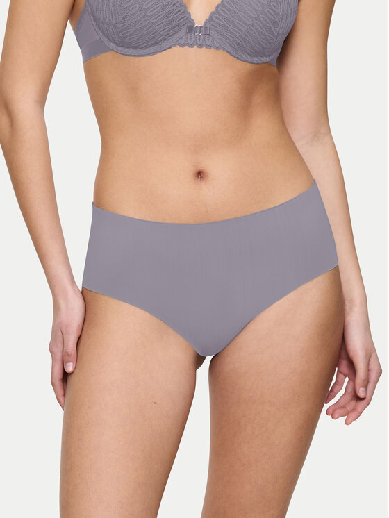 Triumph Triumph Klasične spodnje hlačke z visokim pasom Pretty 10222227 Siva