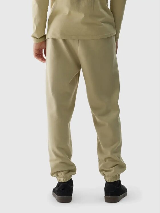 4F 4F Pantaloni da tuta 4FWAW24TTROM082-44S Verde Oversize