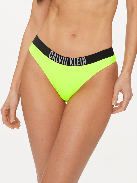 Calvin Klein Swimwear Bikini apakšdaļa KW0KW02509 Zaļš