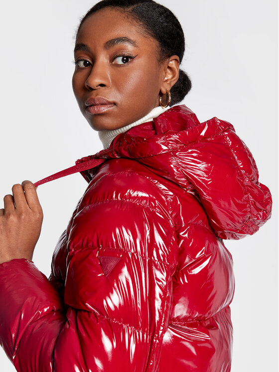 Guess Guess Zimska jakna Karine W2BL44 WEWQ0 Crvena Regular Fit