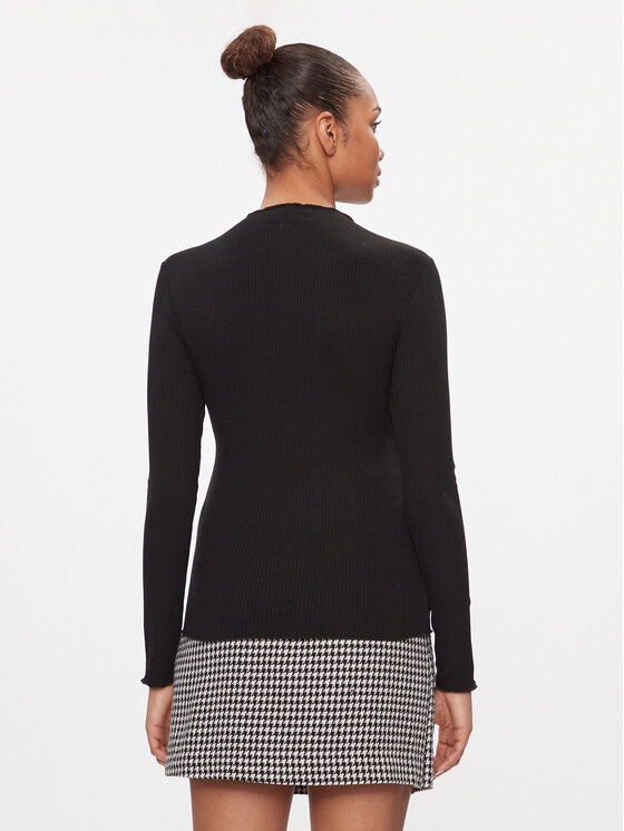 Vila Vila Bluză 14091089 Negru Regular Fit