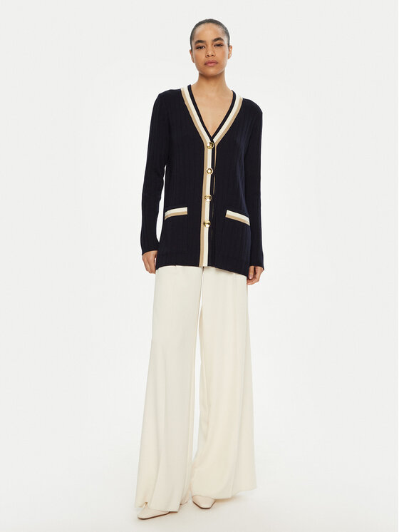 Luisa Spagnoli Luisa Spagnoli Strickjacke Magistro 58593 Dunkelblau Regular Fit