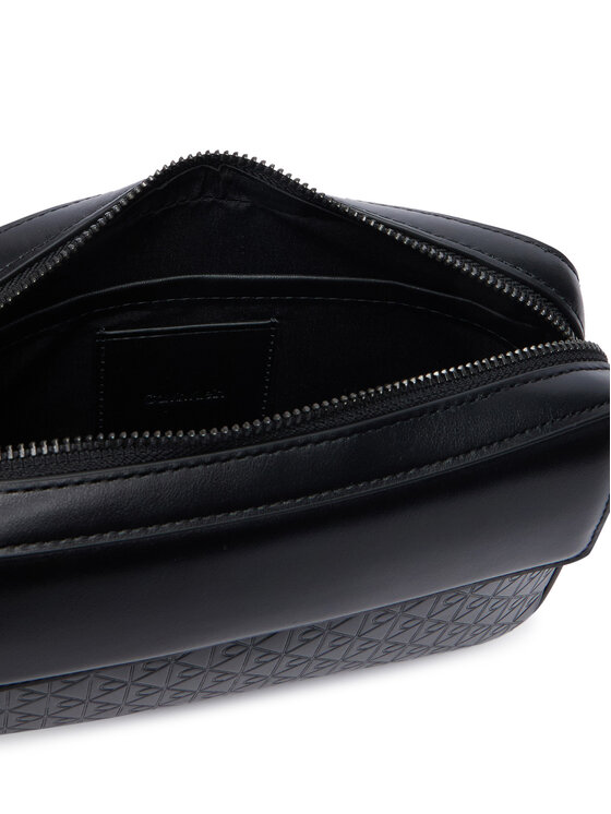 Calvin Klein Calvin Klein Maža rankinė Refined Emblem Mix Pouch W/ Hand LV04D1369G Juoda