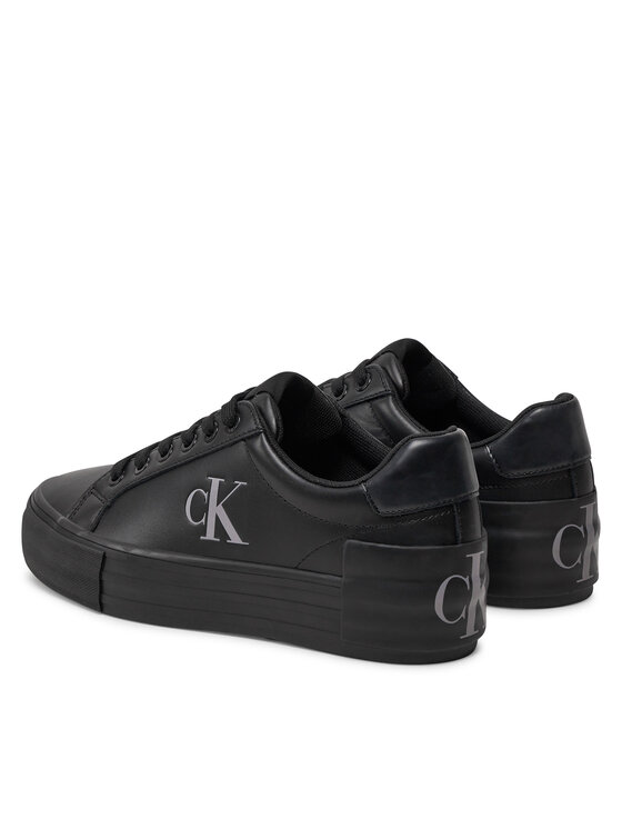 Calvin Klein Jeans Calvin Klein Jeans Laisvalaikio batai Vulc Flatform YW0YW01613 Juoda