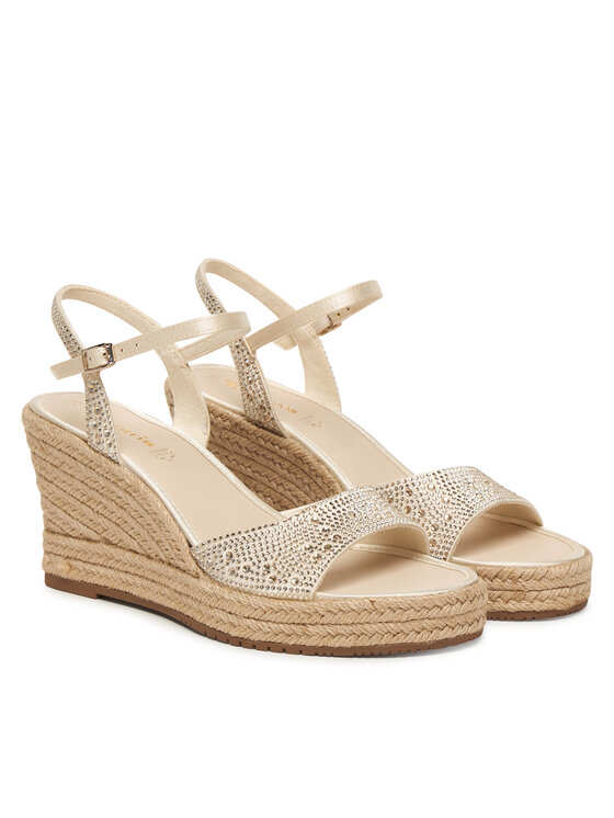 Tamaris Tamaris Espadrilky 1-28336-46 Béžová