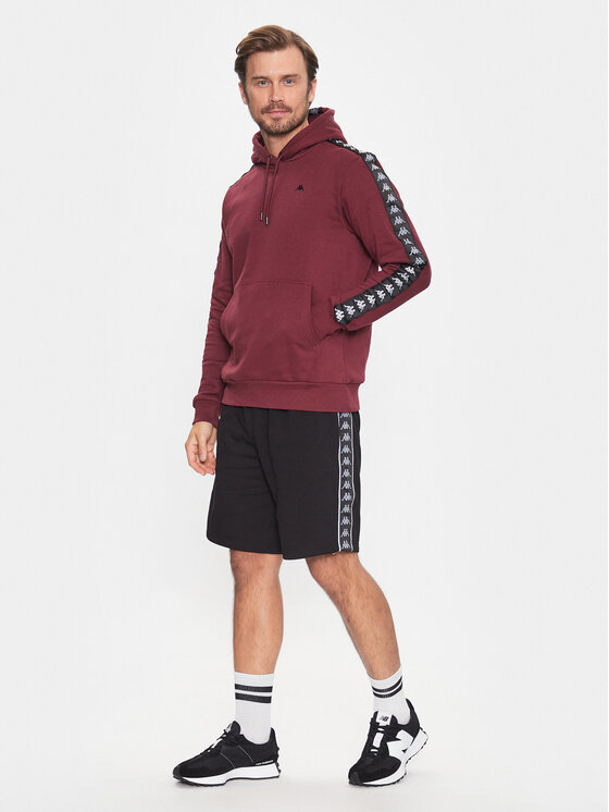Kappa Kappa Світшот 312009 Бордовий Regular Fit