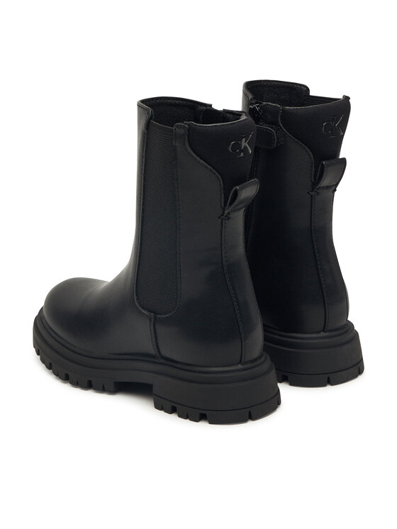 Calvin Klein Calvin Klein Bokacsizma Chelsea Boot V3A5-83121-1464 S Fekete