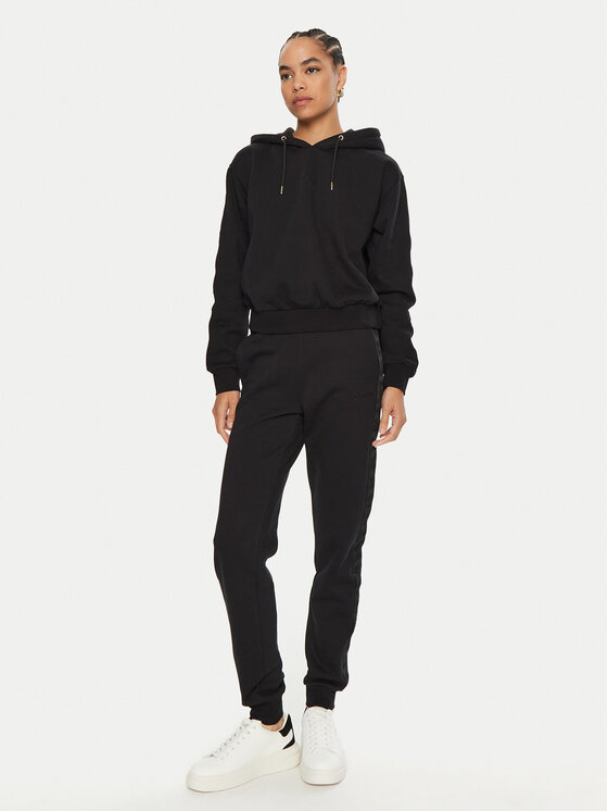 Guess Guess Pantaloni da tuta Stacie V4BB00 KC5O0 Nero Regular Fit