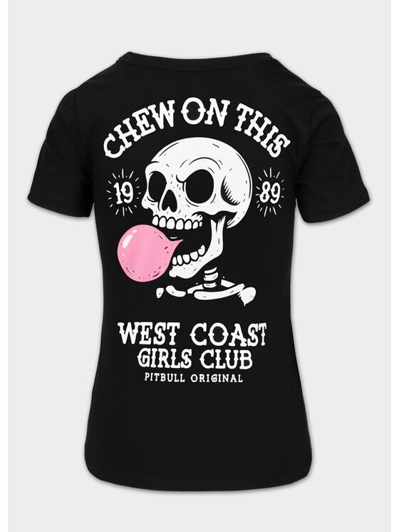 PITBULL PITBULL T-Shirt CHEW ON THIS Czarny Regular Fit