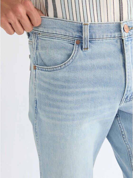 Wrangler Wrangler Jeansy 112378688 Niebieski Regular Fit