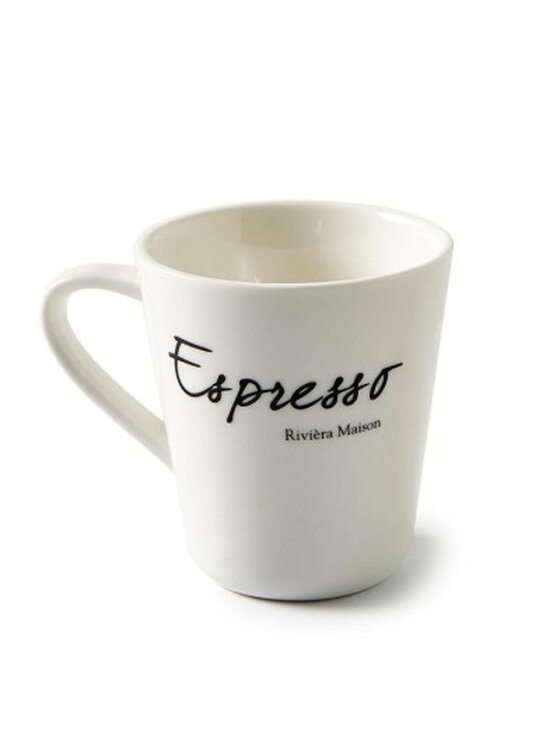 Riviera Maison Riviera Maison Kubek Classic Cappucino Biały