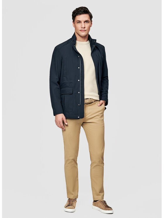 Pako Lorente Pako Lorente Kurtka przejściowa P26SF-5X-002 Granatowy Classic Fit