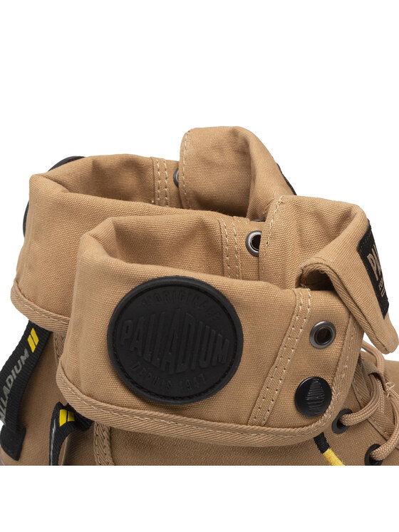 Palladium Palladium Schnürstiefeletten Pampa Baggy Supply 77964-227-M Braun