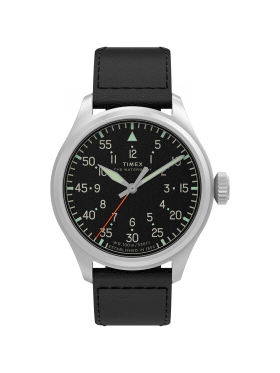 Timex Timex Hodinky TW2Y70400 Čierna