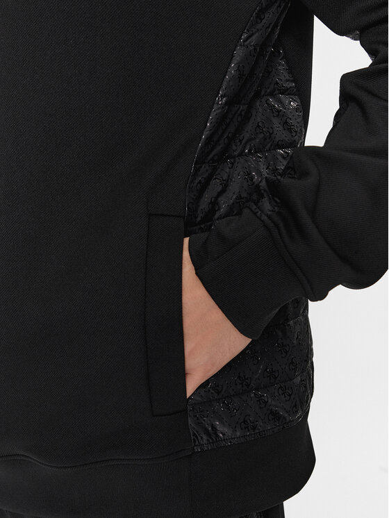 Guess Guess Felpa Gaston Z4RQ01 KBO62 Nero Regular Fit