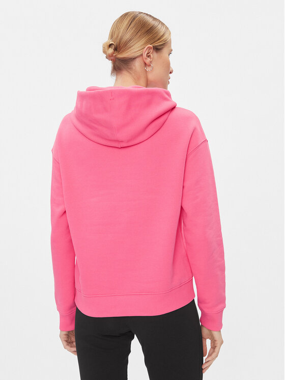 Tommy Jeans Tommy Jeans Felpa Badge DW0DW17326 Rosa Boxy Fit