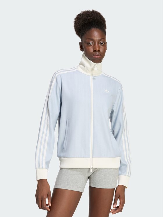 adidas adidas Top 168114 Niebieski jasny Regular Fit