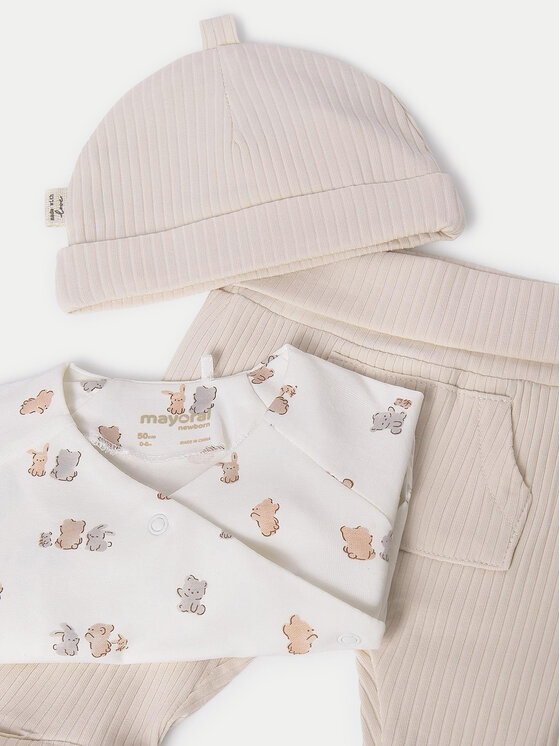 Mayoral Mayoral Completo maglia e ghettine 9906 Beige Regular Fit