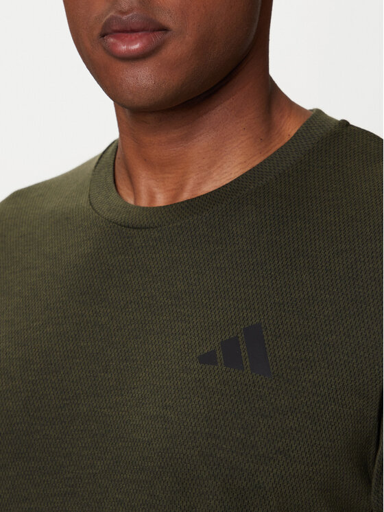 adidas adidas Koszulka techniczna Train Essentials Feelready Novelty JX2755 Zielony Regular Fit