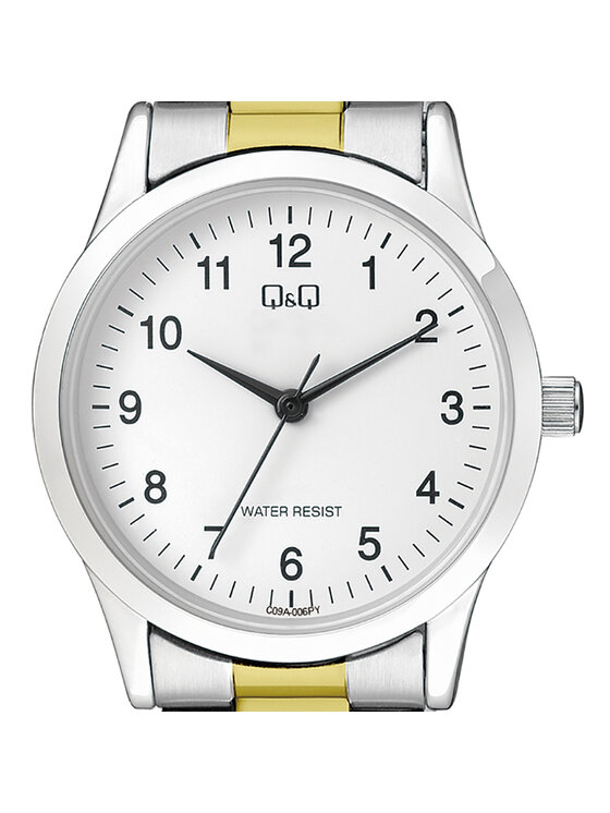 Q&Q Q&Q Zegarek C09A-006P Srebrny
