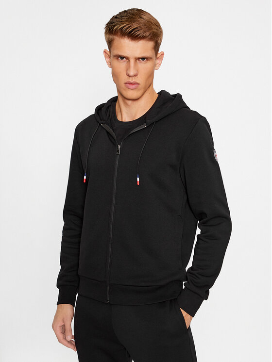 Rossignol Rossignol Sweatshirt Logo RLKMS08 Schwarz Regular Fit