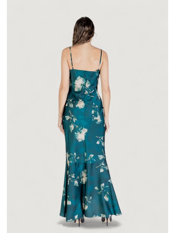 Rinascimento Rinascimento Φόρεμα καθημερινό CFC0125298003 Πράσινο Egg Fit