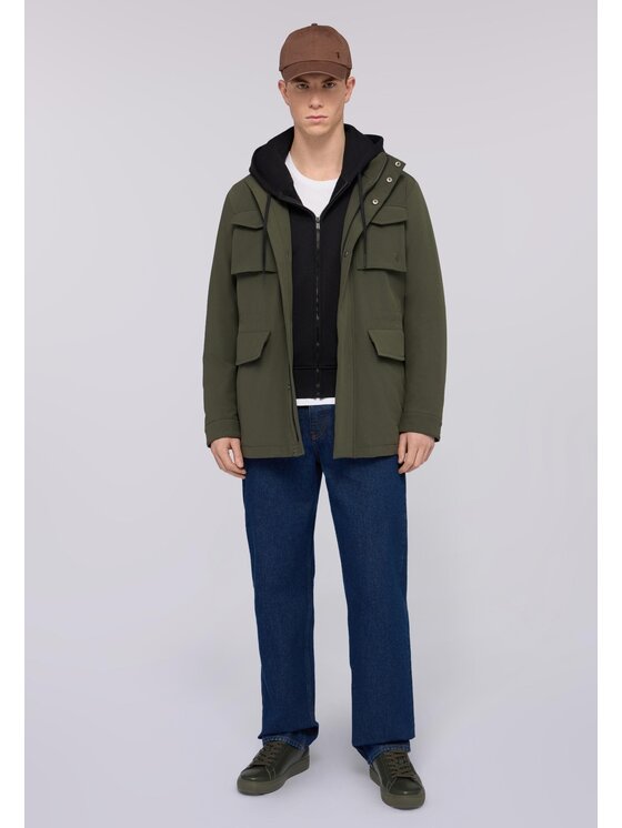Trussardi Trussardi Giacca outdoor 8028M000011N035 Verde Regular Fit