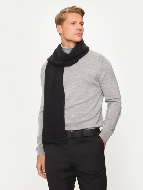 HUGO Hugo Set Fular și Căciulă 50524567 Negru