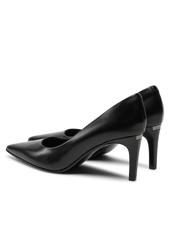 Calvin Klein Calvin Klein Štikle Heel Pump 70 - Brush L HW0HW02446 Crna