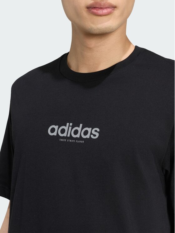 adidas adidas T-Shirt 168104 Czarny Regular Fit