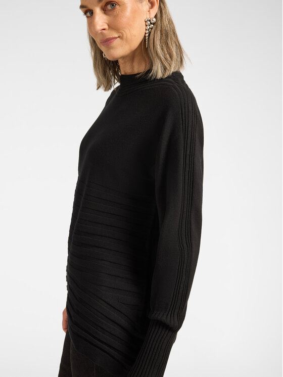 Elena Mirò Elena Mirò Maglione M102Z000867N033 Nero Regular Fit