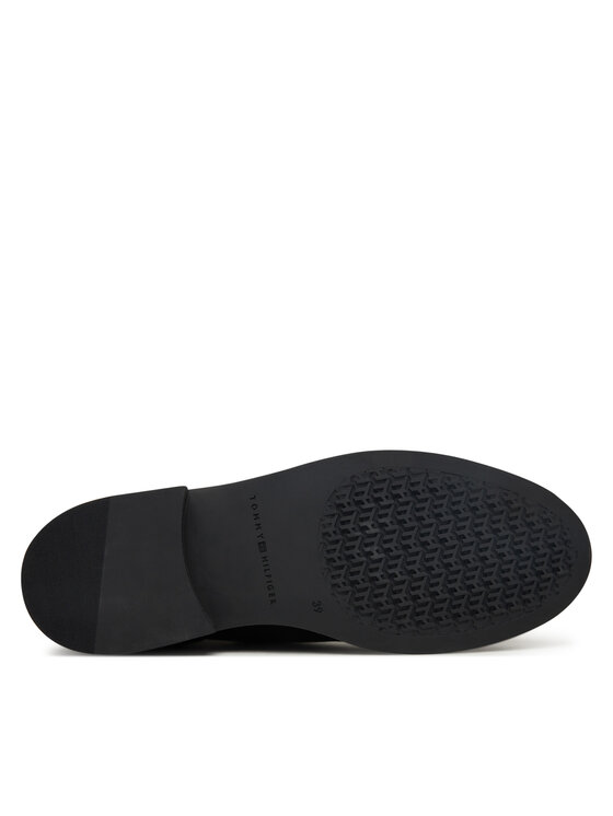 Tommy Hilfiger Tommy Hilfiger Μποτάκια με λάστιχο Flag Boot FW0FW08780 Μαύρο