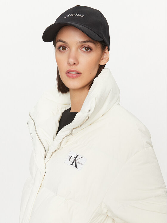 Calvin Klein Jeans Calvin Klein Jeans Pernata jakna J20J222235 Écru Relaxed Fit