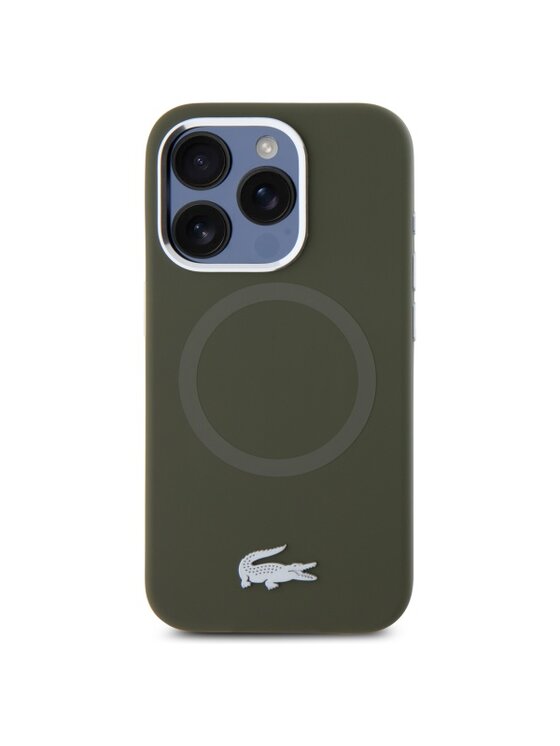 Lacoste Lacoste Etui na telefon Apple iPhone 15 Pro Khaki