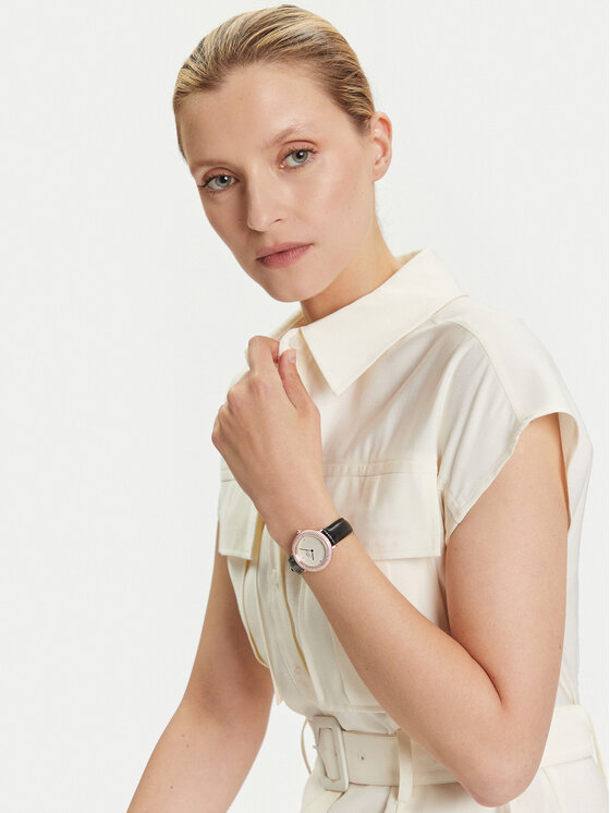 Daniel Wellington Daniel Wellington Laikrodis Crystalline Bezel 32 DW00100827 Rožinis auksas