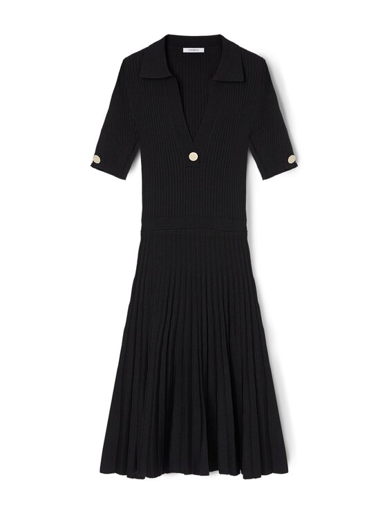 Motivi Motivi Vestito 7628W001418N033 Nero Slim Fit