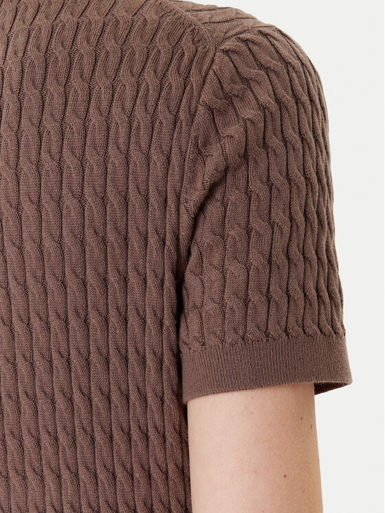 Tommy Hilfiger Tommy Hilfiger Maglione Fine WW0WW41474 Marrone Regular Fit